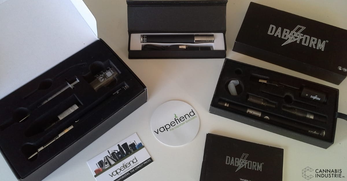 Dabstorm pen vaporizer review: keramische donut atomizer voor concentraten