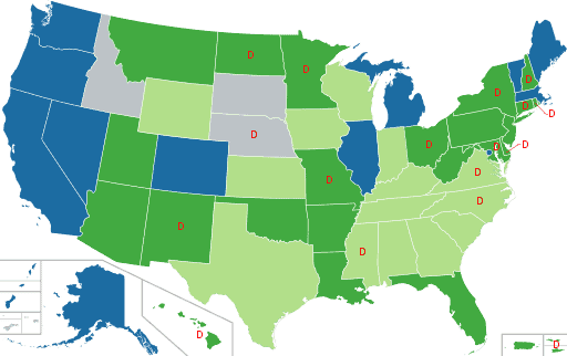 cannabis legalisering VS
