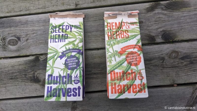 Productreview: Dutch Harvest thee (Hemp & Herbs en Sleepy Hemp)