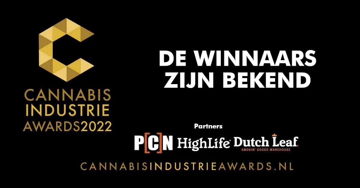 Cannabis Industrie Awards 2022: de winnaars zijn bekend