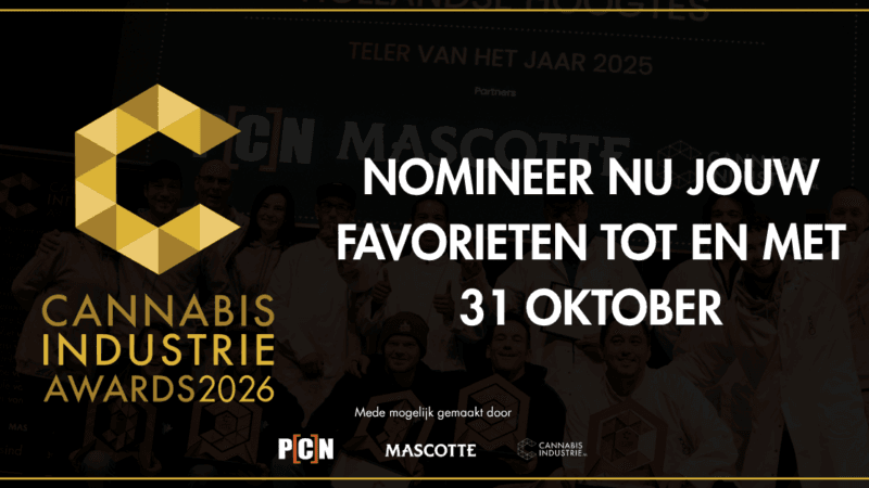 Nomineer nu jouw favorieten voor de Cannabis Industrie Awards 2026