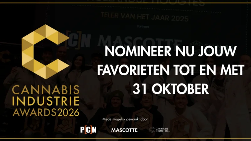Nomineer nu jouw favorieten voor de Cannabis Industrie Awards 2026